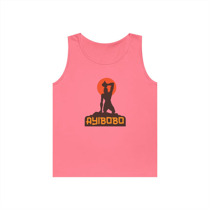 Ayibobo Heritage Tank Top Nèg Mawon Graphic Unisex Shirt Haitian Spiritual Streetwear Outdoorsy Vibe