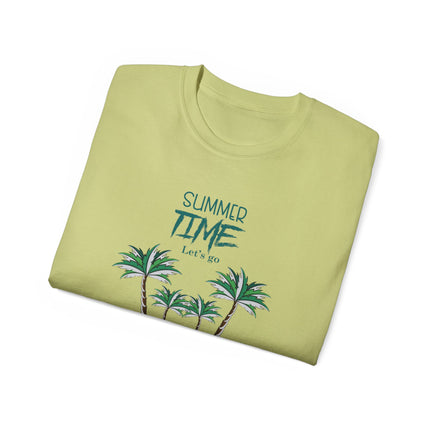 Summer Time in Haiti  Tropical Escape Tee  Haitian Sunshine Series  Unisex Ultra Cotton Tee,