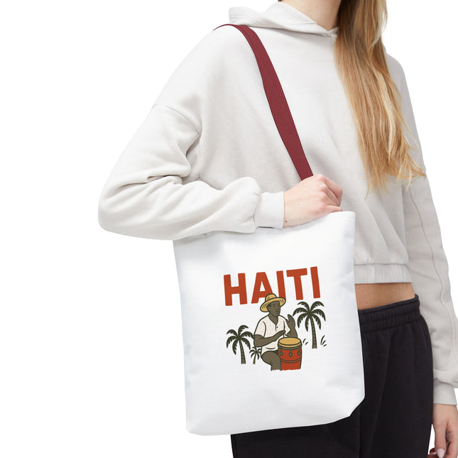Haiti’s Heartbeat Limited Edition Heritage Tote Agricultural Roots Design - CreoleSizzle