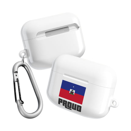Haitian Flag Proud GTA-Inspired Streetwear AirPods Case Bold Modern Heritage Edition