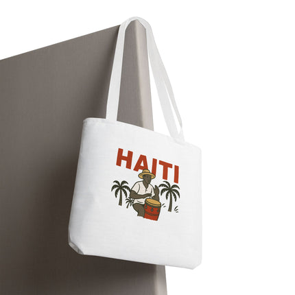 Haiti’s Heartbeat Limited Edition Heritage Tote Agricultural Roots Design - CreoleSizzle