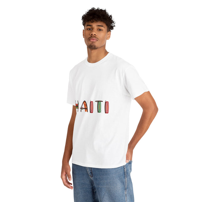 Haiti in Color – Premium Heritage Tee | Cultural Pride Shirt, Ethnic Streetwear Unisex Heavy Cotton Tee - CreoleSizzle