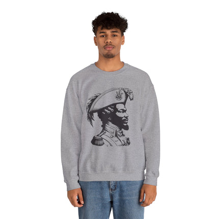 The Strategist’s Profile – Revolutionary Legacy Sweatshirt | Haitian Freedom Series | Unisex Premium Crewneck - CreoleSizzle