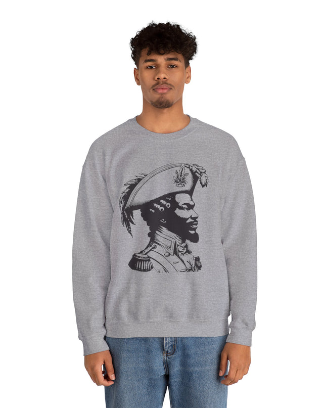 The Strategist’s Profile – Revolutionary Legacy Sweatshirt | Haitian Freedom Series | Unisex Premium Crewneck