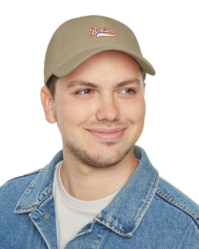 Bonswa Printed Baseball Cap  Haitian-Inspired Classic Hat for Everyday Wear - CreoleSizzle