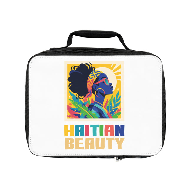Haitian Beauty Premium Cultural Lunch Bag Limited Artist Edition Heritage Pride Gear