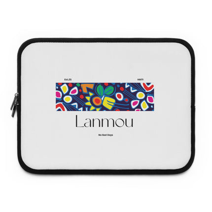 Lanmou Limited Edition Haitian Love Pattern Laptop Sleeve Creole Heritage Collection - CreoleSizzle