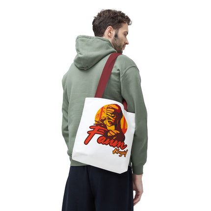 Fanm Kreyòl Limited Edition Heritage Tote Creole Woman Empowerment Design - CreoleSizzle