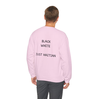 Unity Beyond Shades Haitian Identity Crewneck Cultural Empowerment Series Unisex Heavy Blend Sweatshirt