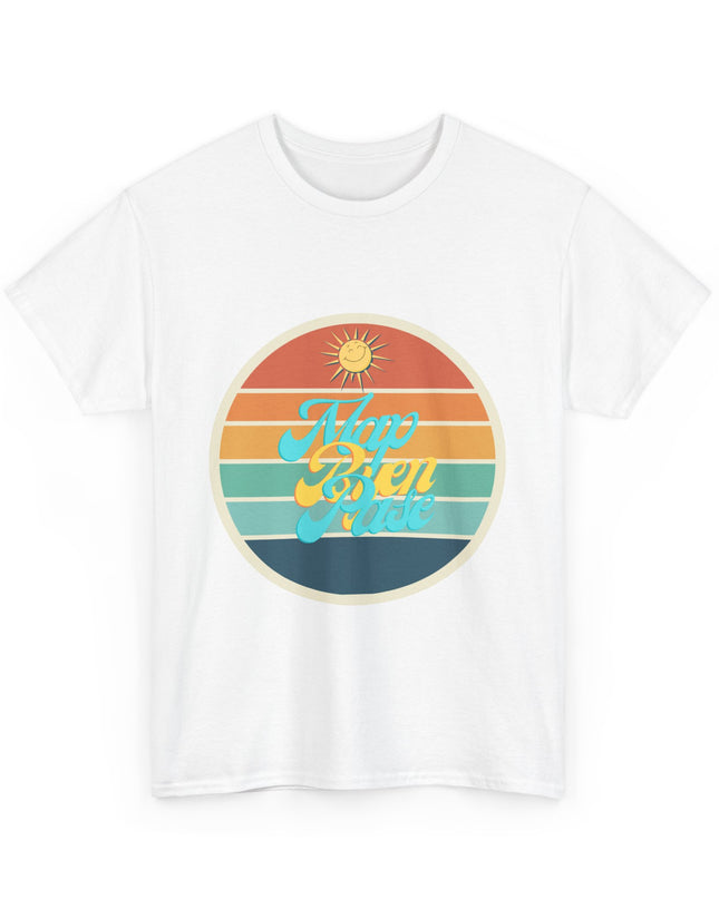 Map Byen Pase Retro-Inspired Haitian Graphic T-Shirt Motivational Shirt, Unisex Cotton Comfort Fit - CreoleSizzle