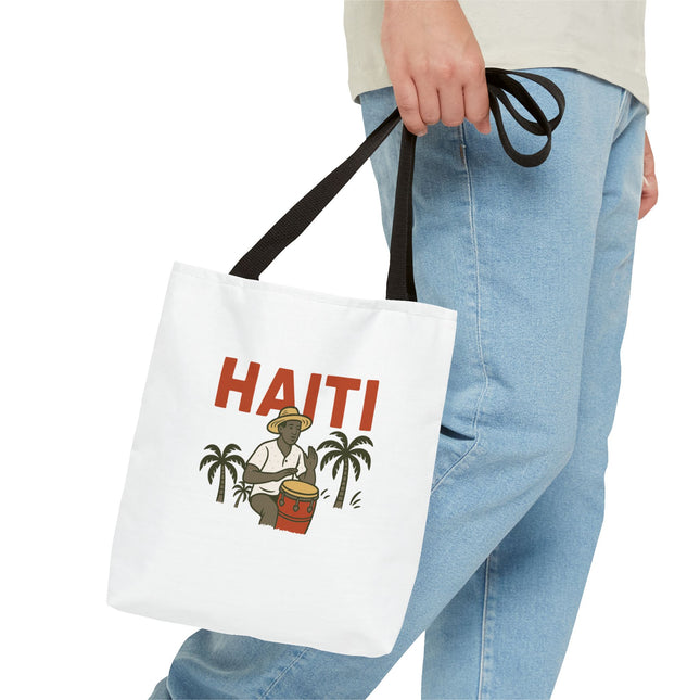 Haiti’s Heartbeat Limited Edition Heritage Tote Agricultural Roots Design - CreoleSizzle