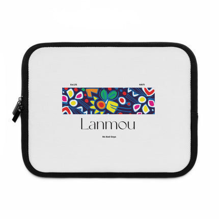 Lanmou Limited Edition Haitian Love Pattern Laptop Sleeve Creole Heritage Collection - CreoleSizzle