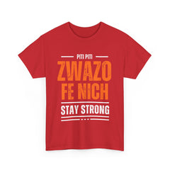 Piti Piti Zwazo Fe Nich T-Shirt – Haitian Proverb Tee, Stay Strong Motivational Shirt, Unisex Cotton Comfort Fit