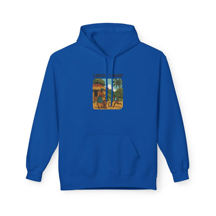 Lakou Memories Unisex Heritage Hoodie Limited Artist Edition Creole Roots Apparel Relaxed Fit Sweatshirt