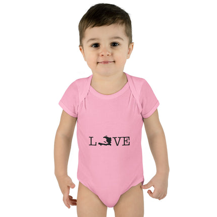 Island of Love Haitian Pride Baby Bodysuit Infant Heritage Series Premium Unisex Onesie, Cute Baby Clothes
