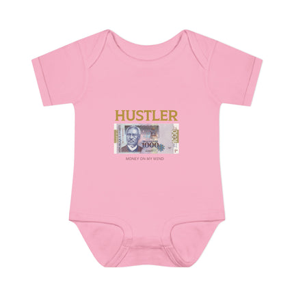 The Hustler’s Legacy Haitian Grit Baby Bodysuit Future Entrepreneur Series Infant Apparel Hustler Baby Bodysuit