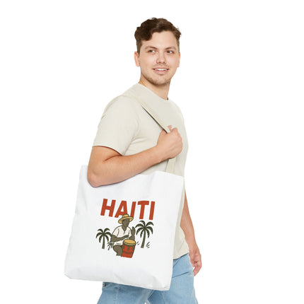 Haiti’s Heartbeat Limited Edition Heritage Tote Agricultural Roots Design - CreoleSizzle