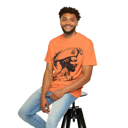The Visionary’s Profile Haitian Revolutionary Genius T-Shirt Unisex Garment-Dyed Tee Cultural Heritage Series
