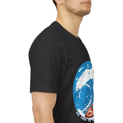Playful surfing donkey character with tropical personality Bold ocean wave artwork with bright beach energy Funny open ended phrase that creates conversation Perfect for beach lovers, vacation outfits...