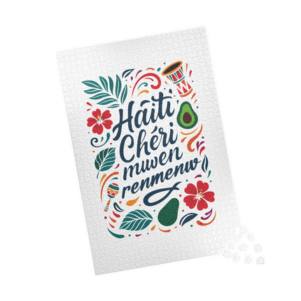Haiti Chéri Mwen Renmenw Collector’s Edition Haitian Love Puzzle Limited Heritage Series - CreoleSizzle