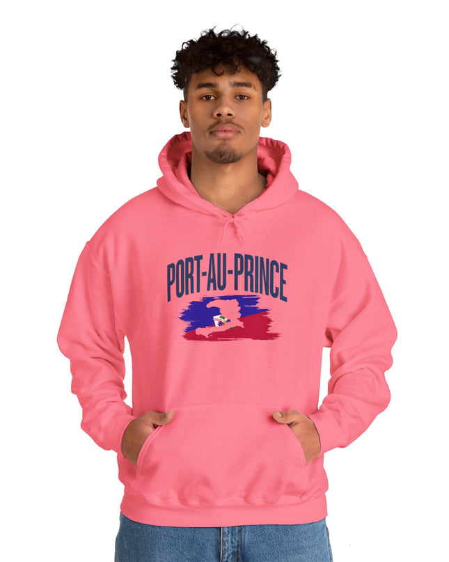 Port-Au-Prince Hoodie – Haitian Capital Tribute Unisex Sweatshirt – Cultural Pride - CreoleSizzle
