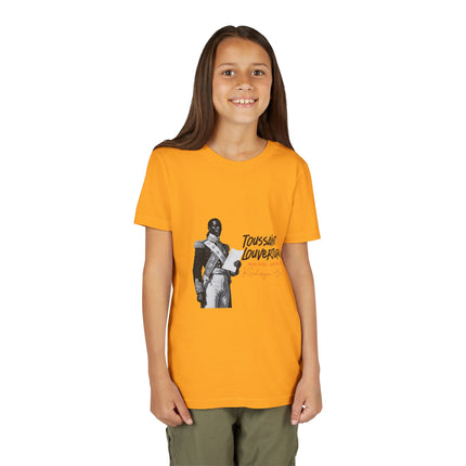 Toussaint Louverture Youth T-Shirt Haitian History Kids Tee Black History Month Cultural Apparel Youth Short Sleeve Tee