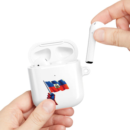 Haitian Freedom and Unity Limited Edition Raised-Fist Flag AirPods Case Heritage Power Collection