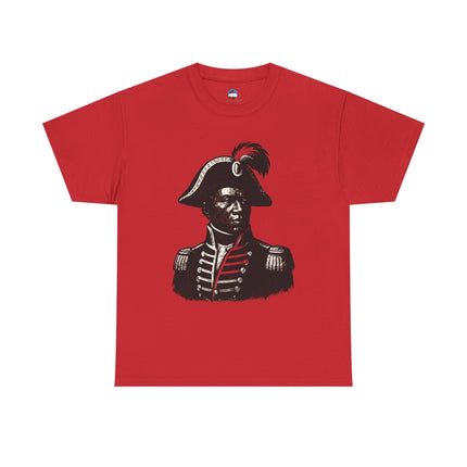 The Visionary’s Gaze Haitian Hero Tribute Tee Revolutionary Legacy Series Unisex Heavy Cotton T-Shirt