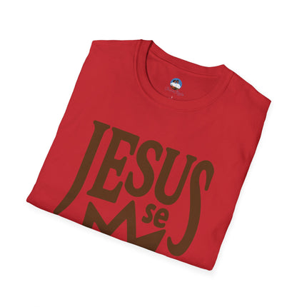 Jezi Se Wa Jesus is King T-Shirt Haitian Faith Series Premium Crewneck Faith-Inspired Unisex Softstyle T-Shirt