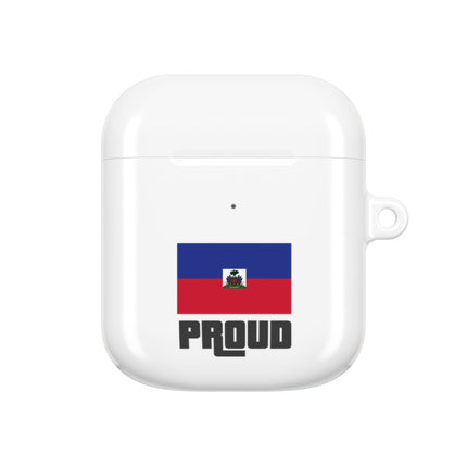Haitian Flag Proud GTA-Inspired Streetwear AirPods Case Bold Modern Heritage Edition