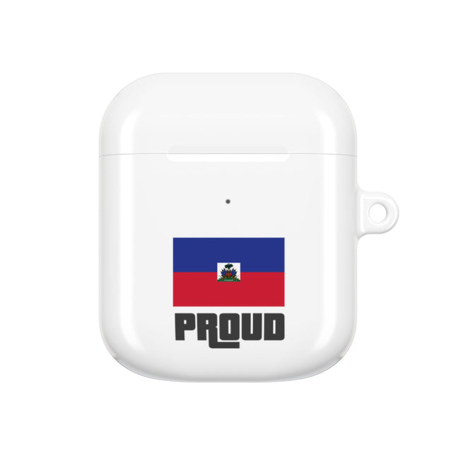 Haitian Flag Proud GTA-Inspired Streetwear AirPods Case Bold Modern Heritage Edition