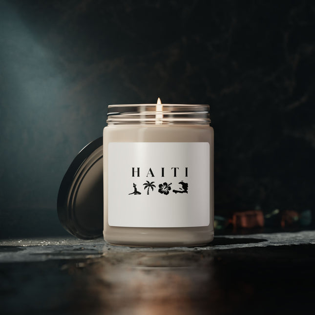 Haiti Coastal Nature Limited Edition Tropical Heritage Soy Candle Minimalist Island-Inspired Décor