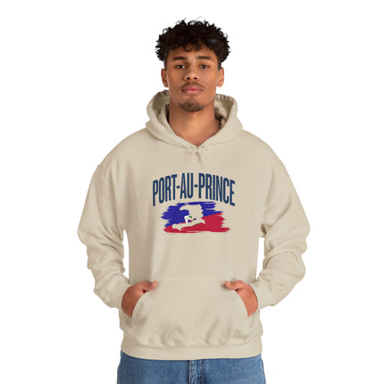 Port-Au-Prince Hoodie – Haitian Capital Tribute Unisex Sweatshirt – Cultural Pride - CreoleSizzle