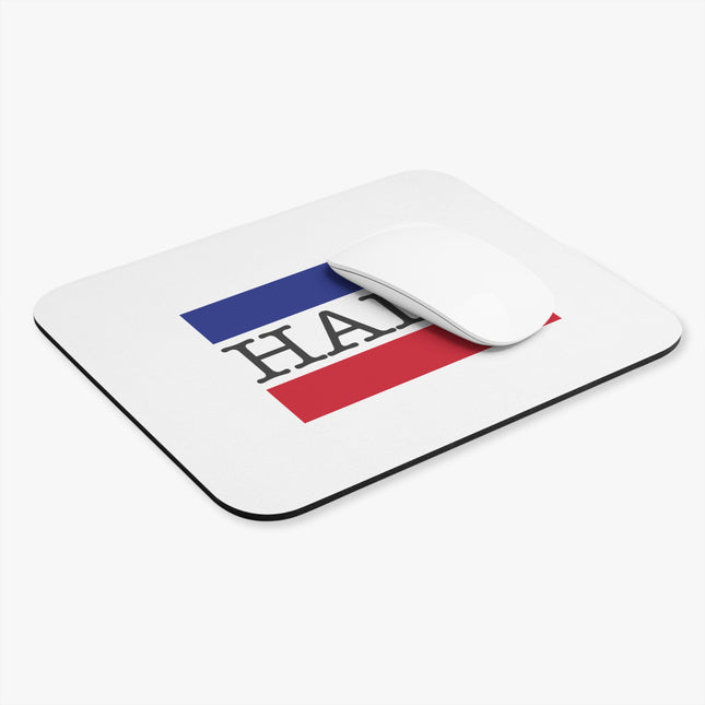 Haiti Flag Badge Premium Heritage Mouse Pad Limited Edition Desk Accessory