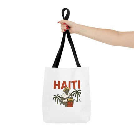 Haiti’s Heartbeat Limited Edition Heritage Tote Agricultural Roots Design - CreoleSizzle
