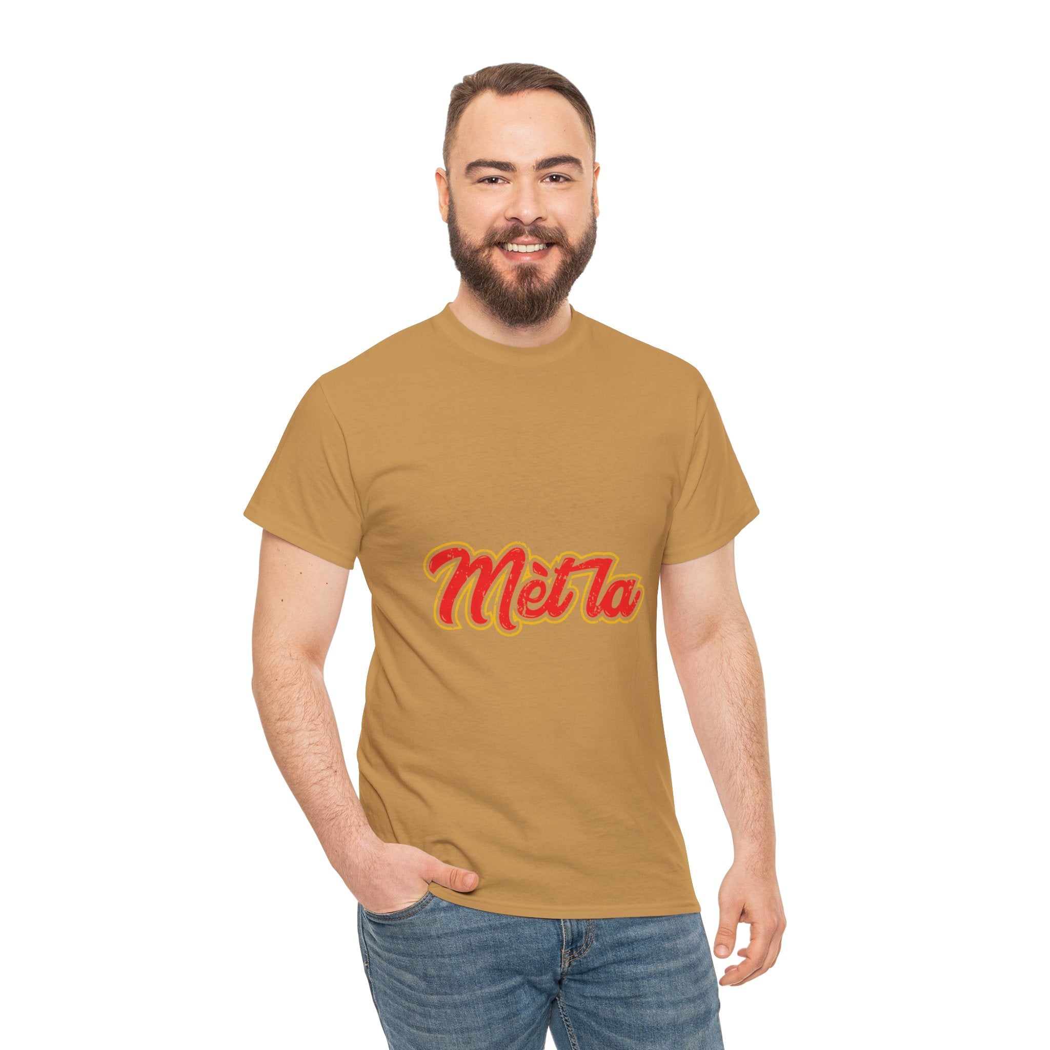 Exclusive Mèt La T-Shirt Representing Strength and Leadership in Haitian Unity Cultural Pride Apparel Unisex Cotton Comfort Fit Express Delivery available