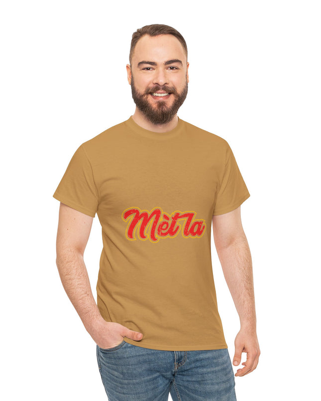 Exclusive Mèt La T-Shirt Representing Strength and Leadership in Haitian Unity Cultural Pride Apparel Unisex Cotton Comfort Fit Express Delivery available - CreoleSizzle