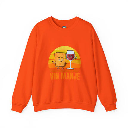 Vin Manje Unisex Sweatshirt Celebrate Haitian Culture with Comfort and Style Culture with Comfort and Style - CreoleSizzle