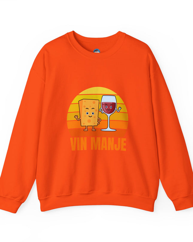Vin Manje Unisex Sweatshirt Celebrate Haitian Culture with Comfort and Style Culture with Comfort and Style - CreoleSizzle