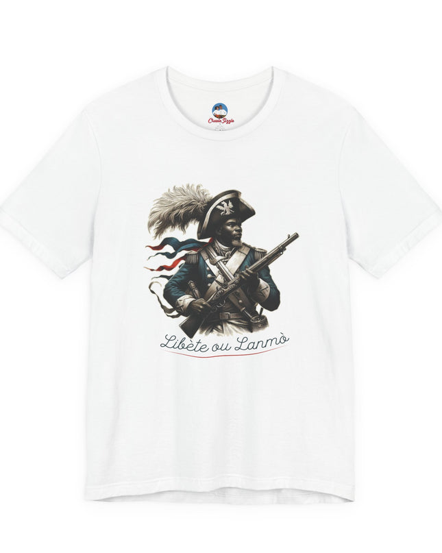 Liberté ou La Mort – Revolutionary Heritage Sweatshirt | Haitian Pride Apparel, Unisex Jersey Short Sleeve Tee