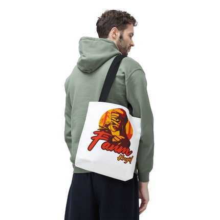 Fanm Kreyòl Limited Edition Heritage Tote Creole Woman Empowerment Design - CreoleSizzle