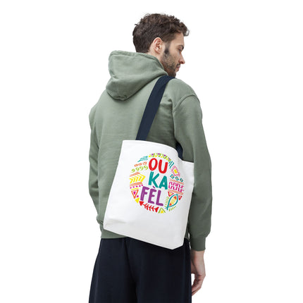 Ou Ka Fè’l Limited Edition Creole Motivation Tote Inspirational Haitian Design - CreoleSizzle