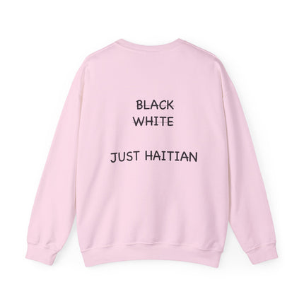 Unity Beyond Shades Haitian Identity Crewneck Cultural Empowerment Series Unisex Heavy Blend Sweatshirt