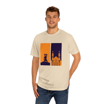 Ayiti Doubled: Shadowed Legacy Sweatshirt | Dual Heritage Graphic, Haitian Roots Apparel, Cityscape Adventure Unisex Tee - CreoleSizzle