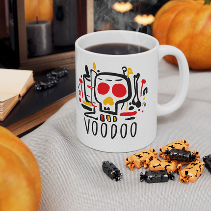 Voodoo Vibrations Limited Afro Haitian Spiritual Power Mug Bold Heritage Cultural Pride Design - CreoleSizzle