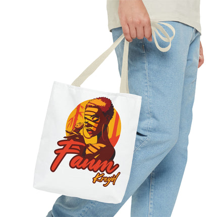 Fanm Kreyòl Limited Edition Heritage Tote Creole Woman Empowerment Design - CreoleSizzle