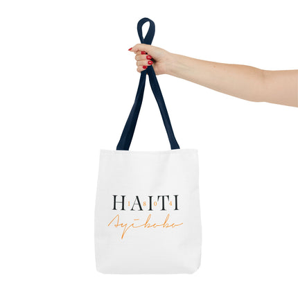 1804 Ayibobo Haiti Heritage Limited Tote Kreyòl Freedom Script Edition - CreoleSizzle