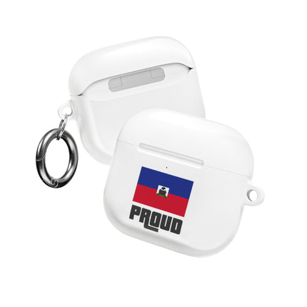 Haitian Flag Proud GTA-Inspired Streetwear AirPods Case Bold Modern Heritage Edition