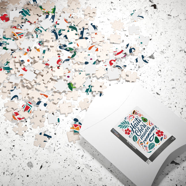 Haiti Chéri Mwen Renmenw Collector’s Edition Haitian Love Puzzle Limited Heritage Series - CreoleSizzle