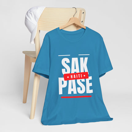 Sak Pase Haiti T-Shirt Celebrate Haitian Heritage in Style Unisex Jersey Short Sleeve Tee - CreoleSizzle
